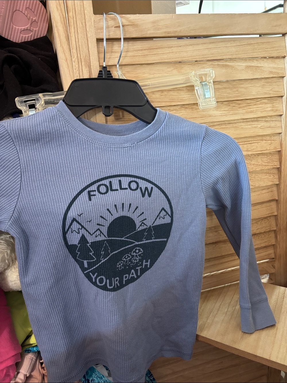 Garanimals Follow Your Path' Long Sleeve Thermal Tee 5T